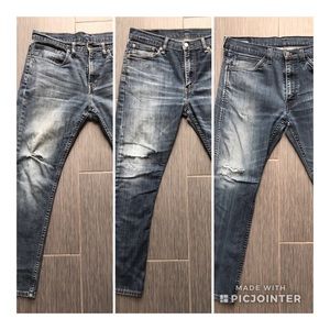 (SOLD) Levi’s Strauss & Co. : 513  Distressed